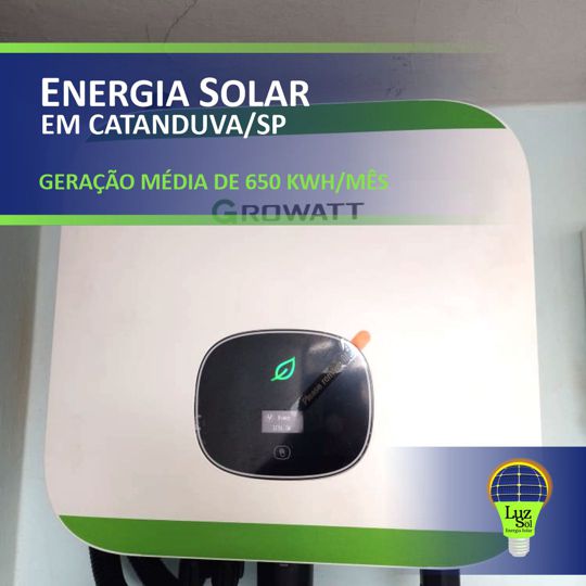 Energia Solar em Catanduva/SP - Luz Sol Energia Solar