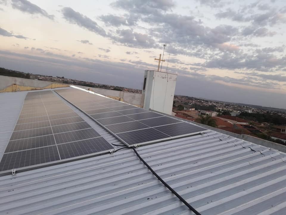 Energia Solar em Catanduva/SP (Parquia So Benedito) - Luz Sol Energia Solar