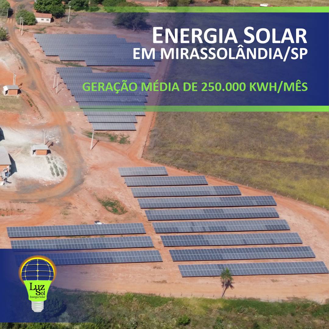 Energia Solar em Mirassolndia/SP (Granja) - Luz Sol Energia Solar